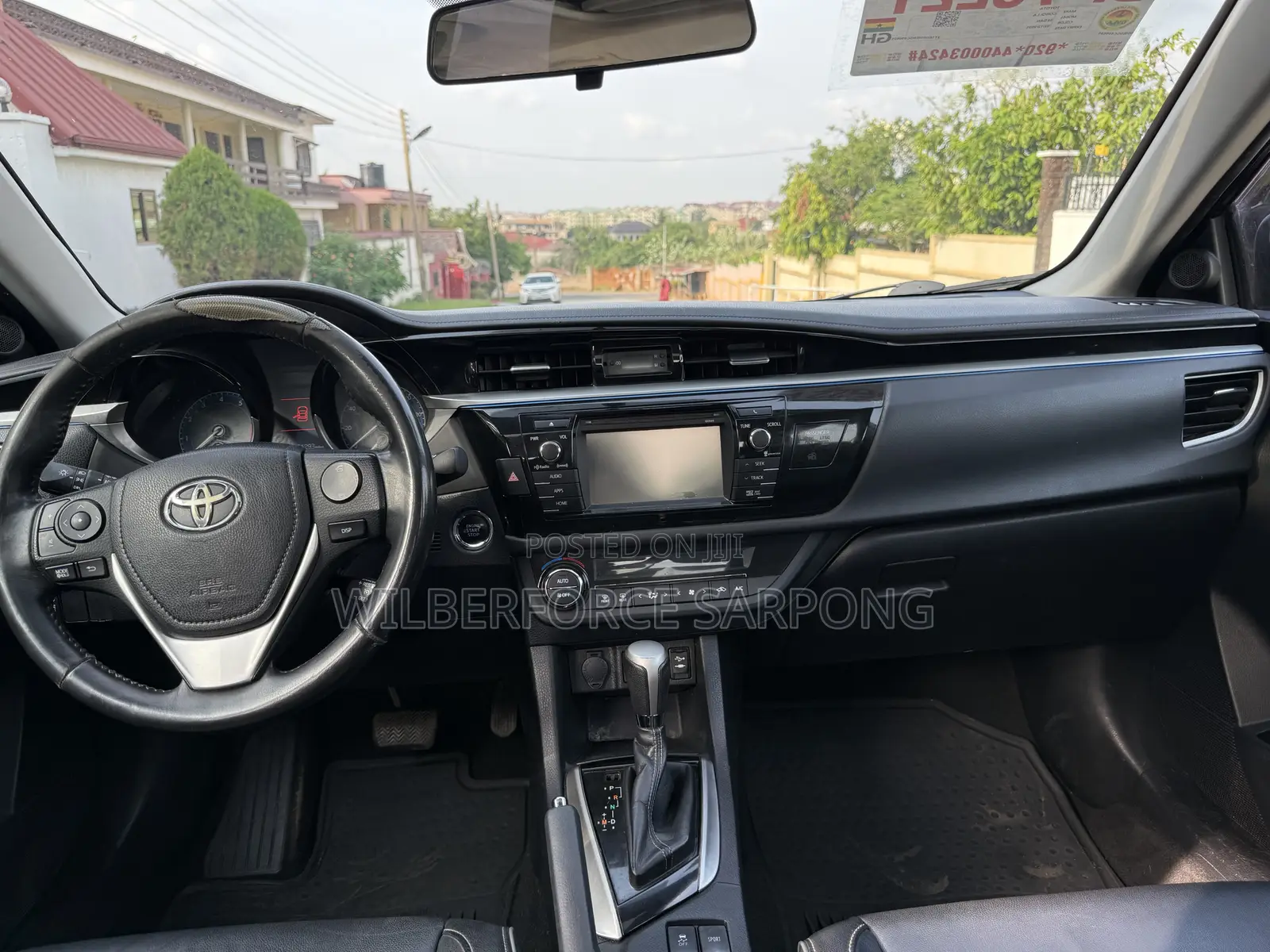 Toyota Corolla S 4dr Sedan (1.8L 4cyl CVT) 2016 Black