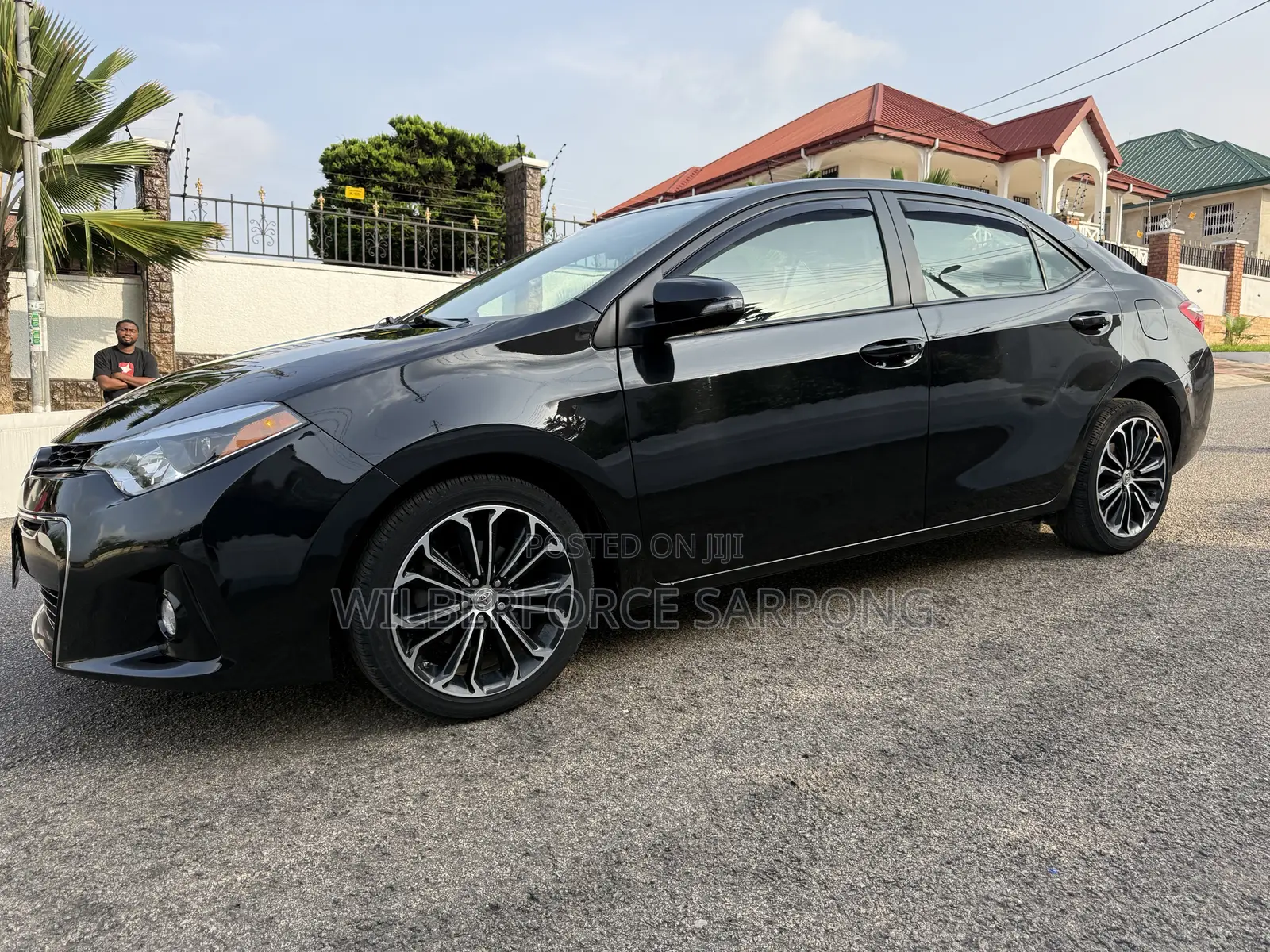Toyota Corolla S 4dr Sedan (1.8L 4cyl CVT) 2016 Black