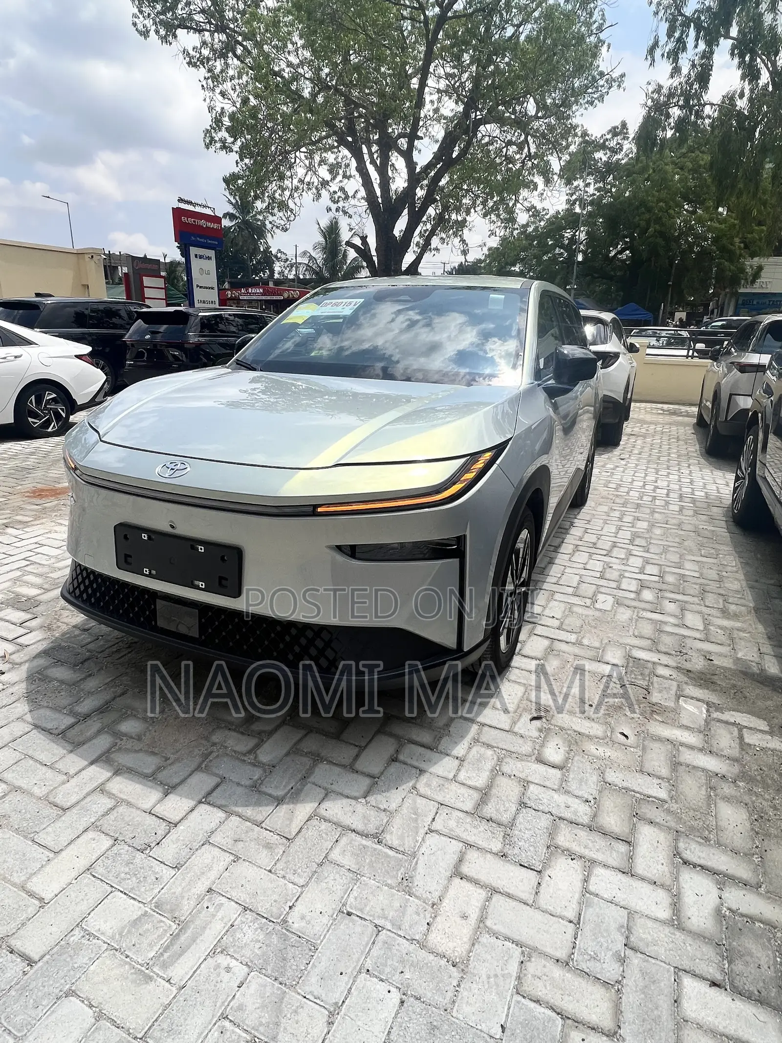 New Toyota bZ3 2025 Silver