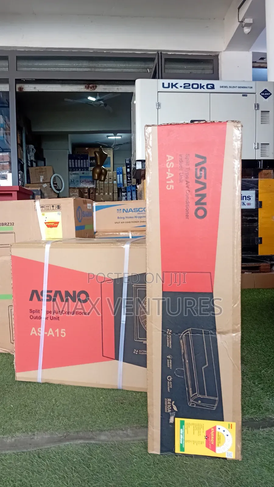Brand New Asano 1.5hp Split Ac – Powerful Cooling Performance 1.5hp