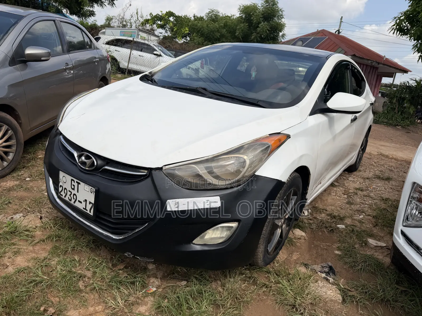 Hyundai Elantra 2013 White