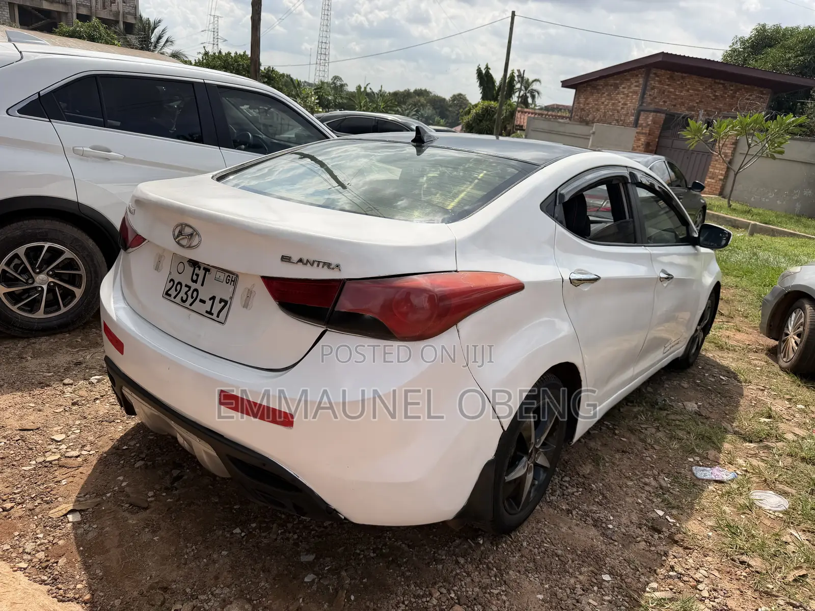 Hyundai Elantra 2013 White