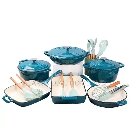 11pcs Castiron Cookware