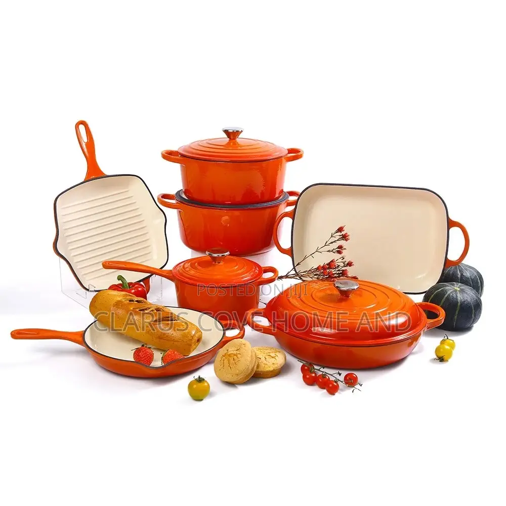11pcs Castiron Cookware