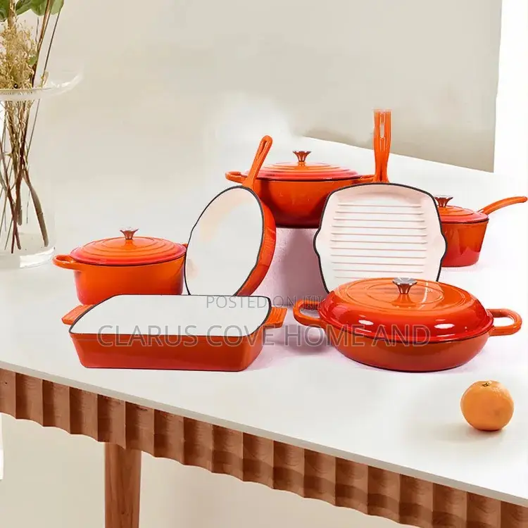 11pcs Castiron Cookware