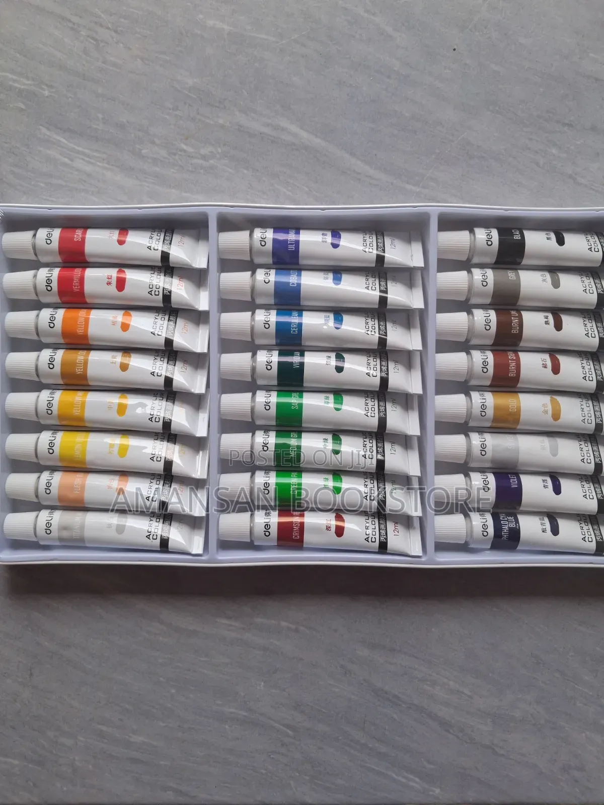 Deli Acrylic Colour