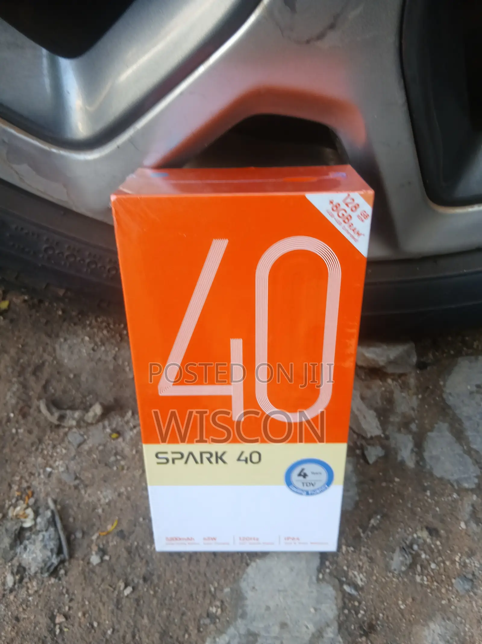 New Tecno Spark 40 256 GB Black