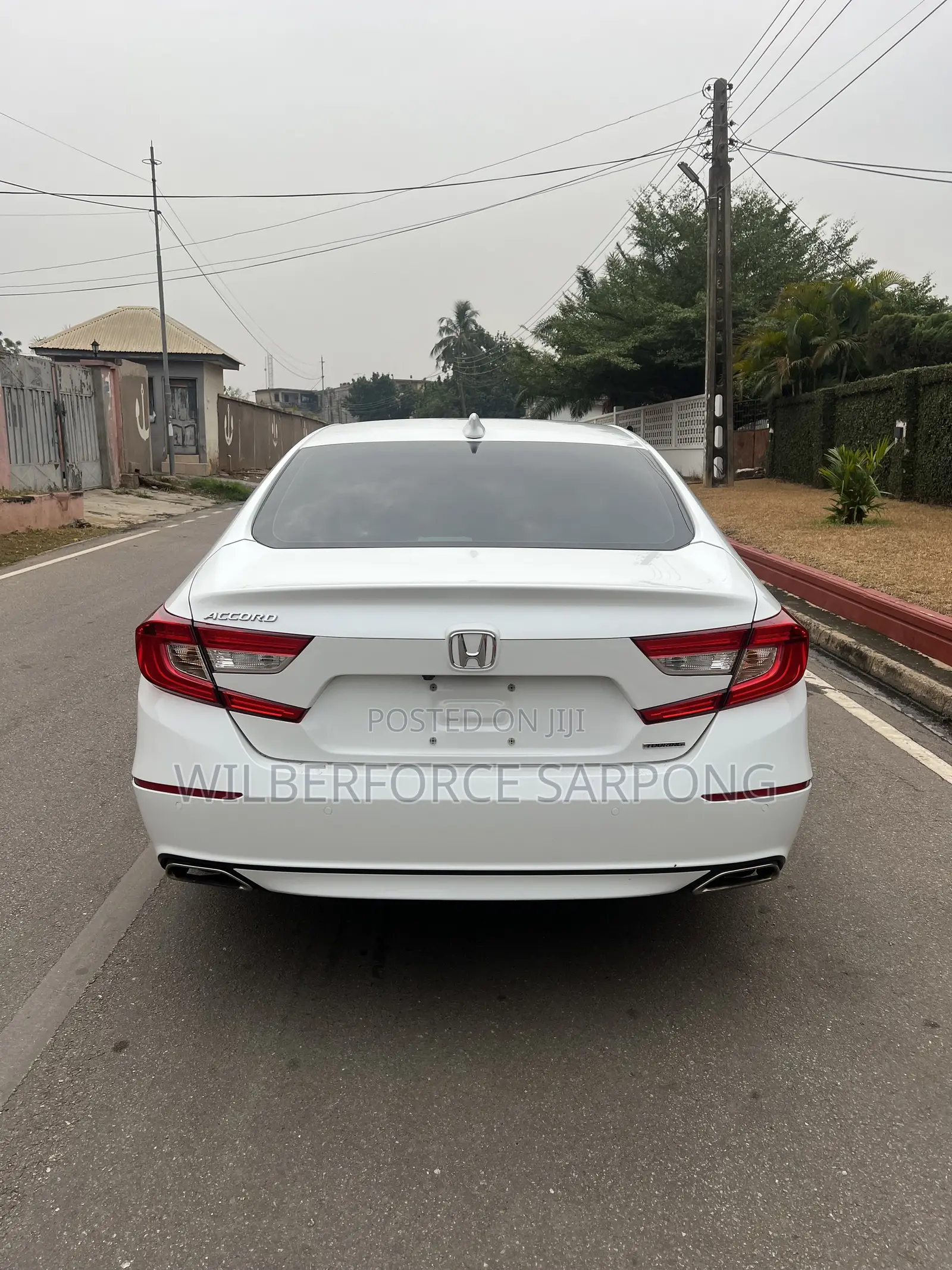 Honda Accord Touring 2018 White