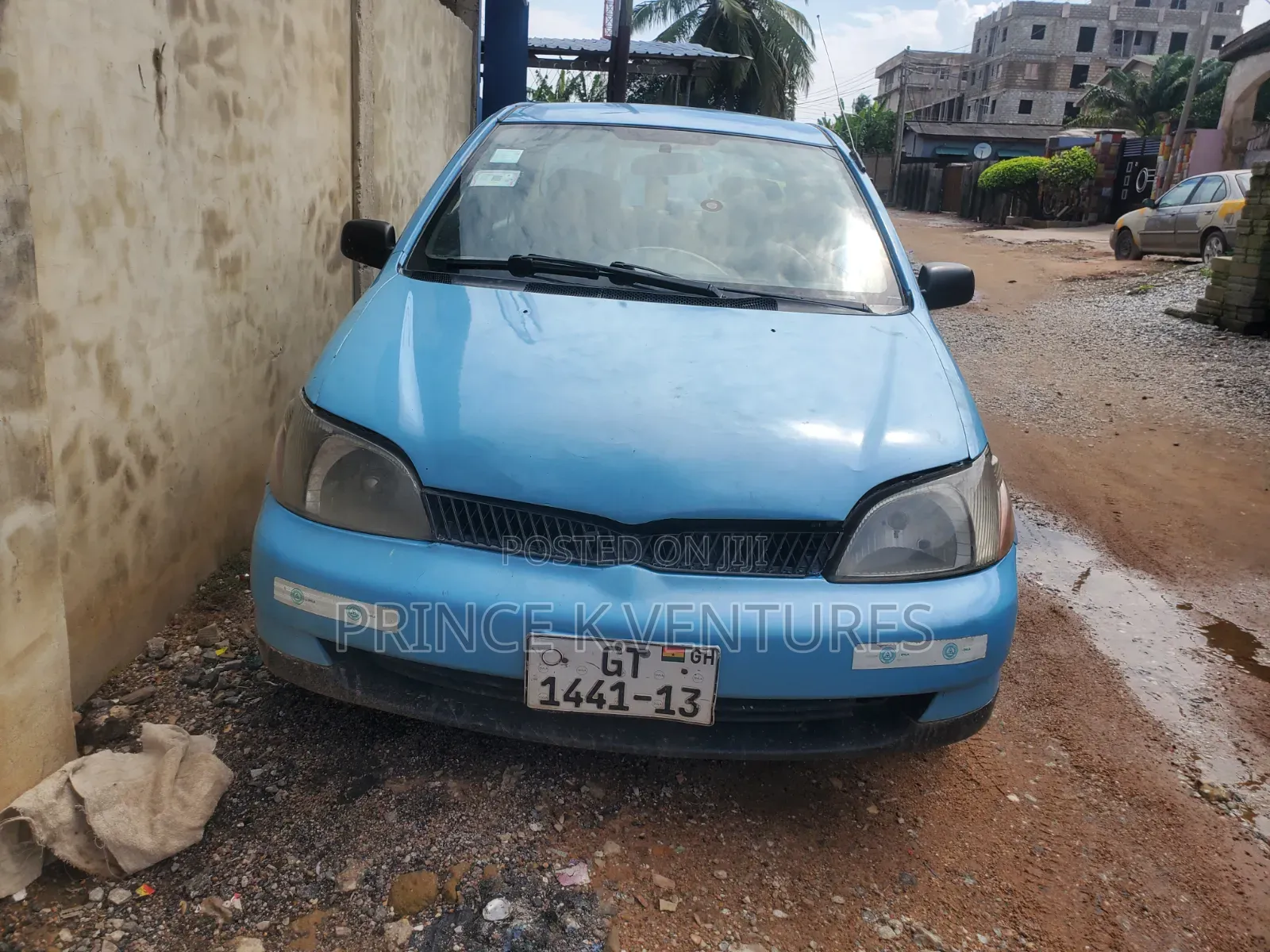 Toyota Echo Sedan 2005 Blue