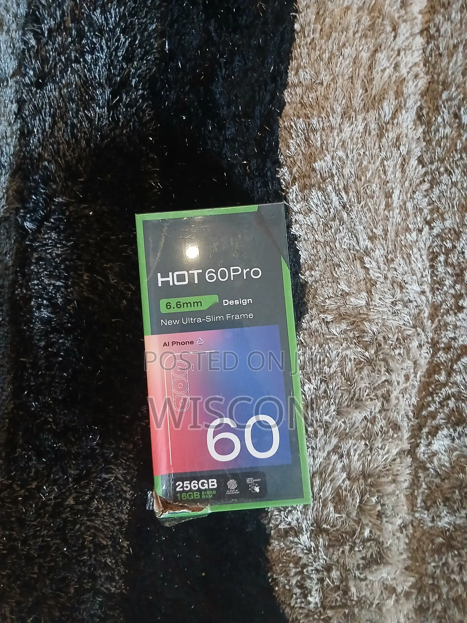 New Infinix Hot 60 Pro 256 GB Black