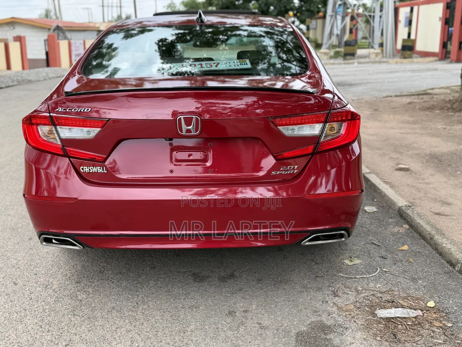 Honda Accord Sport 2.0T 2021 Red