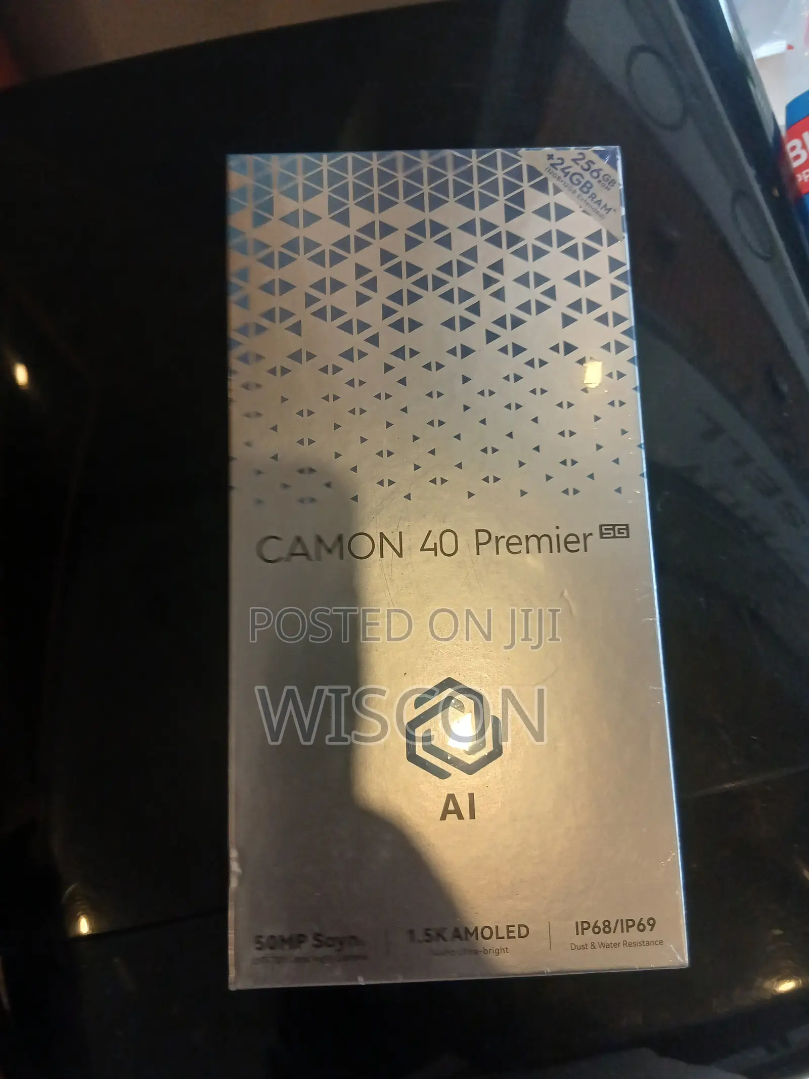 New Tecno Camon 40 Premier 256 GB Black