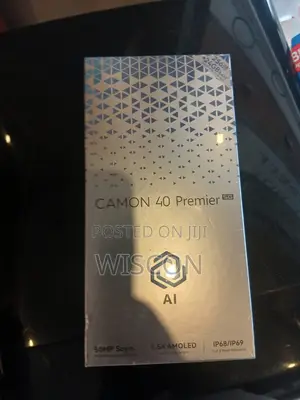 New Tecno Camon 40 Premier 256 GB Black