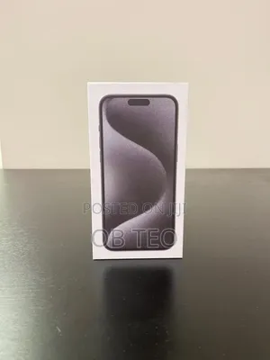 New Apple iPhone 15 Pro Max 256 GB Black