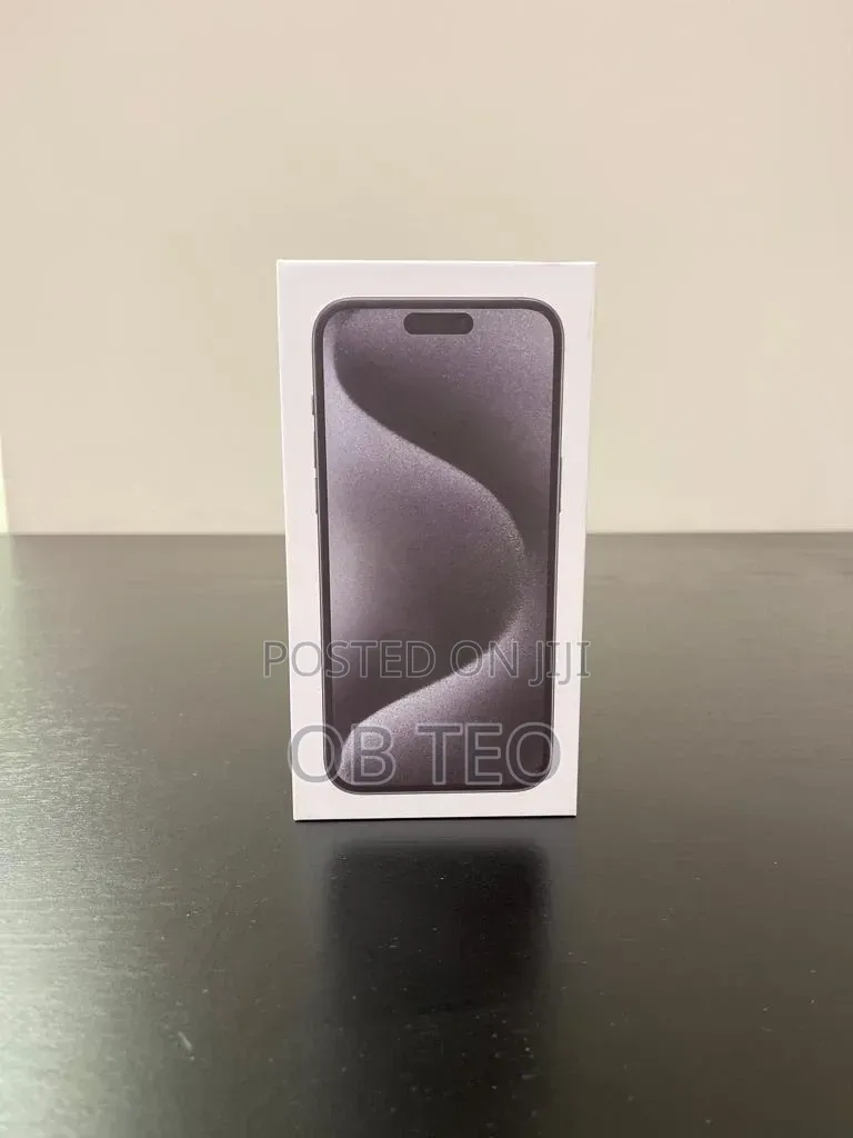 New Apple iPhone 15 Pro Max 256 GB Black