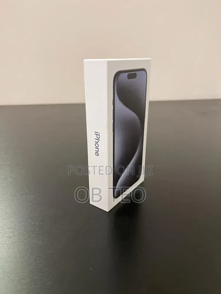 New Apple iPhone 15 Pro Max 256 GB Black