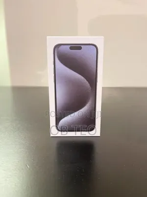 New Apple iPhone 15 Pro Max 256 GB Black