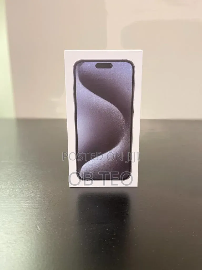 New Apple iPhone 15 Pro Max 256 GB Black