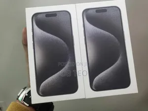 New Apple iPhone 15 Pro Max 256 GB Black