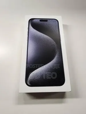 New Apple iPhone 15 Pro Max 256 GB Black