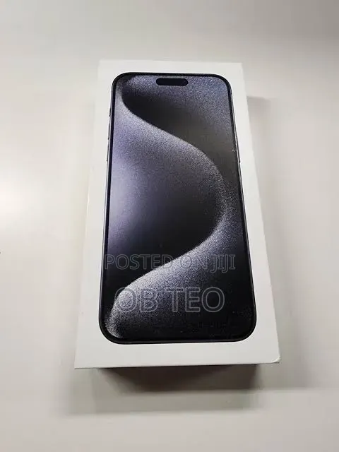 New Apple iPhone 15 Pro Max 256 GB Black