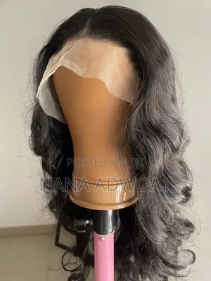 Black Bouncy Wig