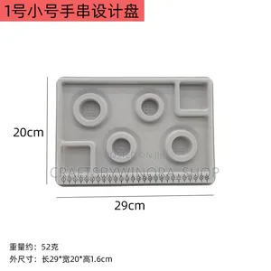 Bead Design Board for Bracelet Jewelry Making