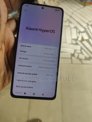 Xiaomi Redmi Note 14 4G 128 GB Blue