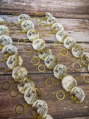 Custom Resin Keychains – Bulk Orders (30 Pieces Above)