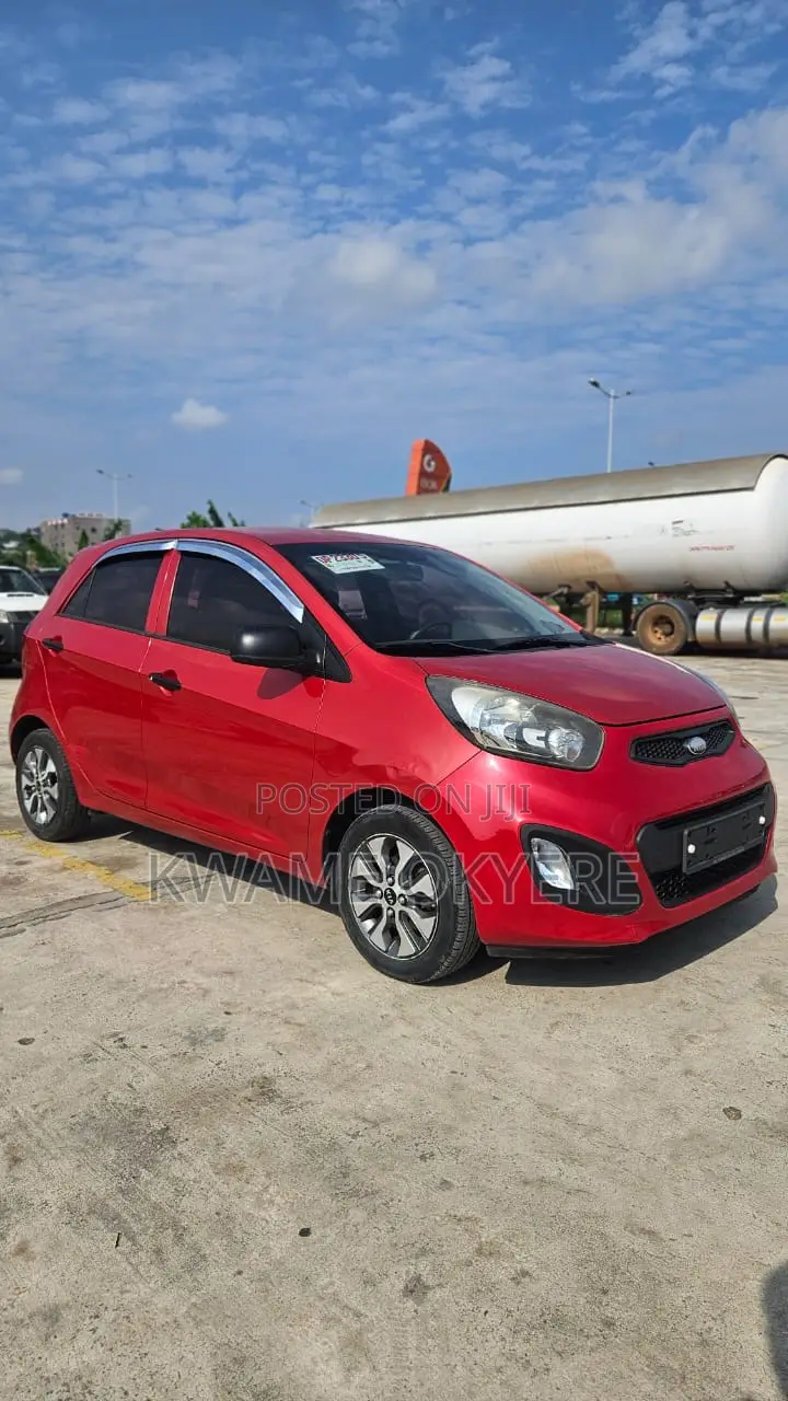 Kia Morning 2015 Red