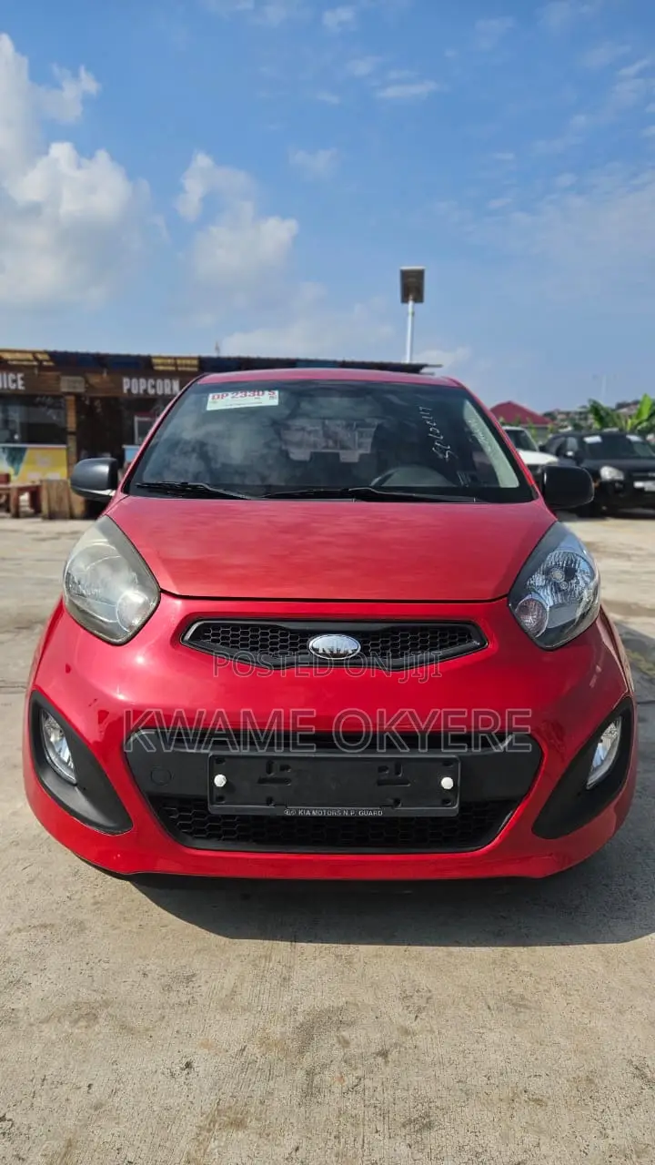 Kia Morning 2015 Red