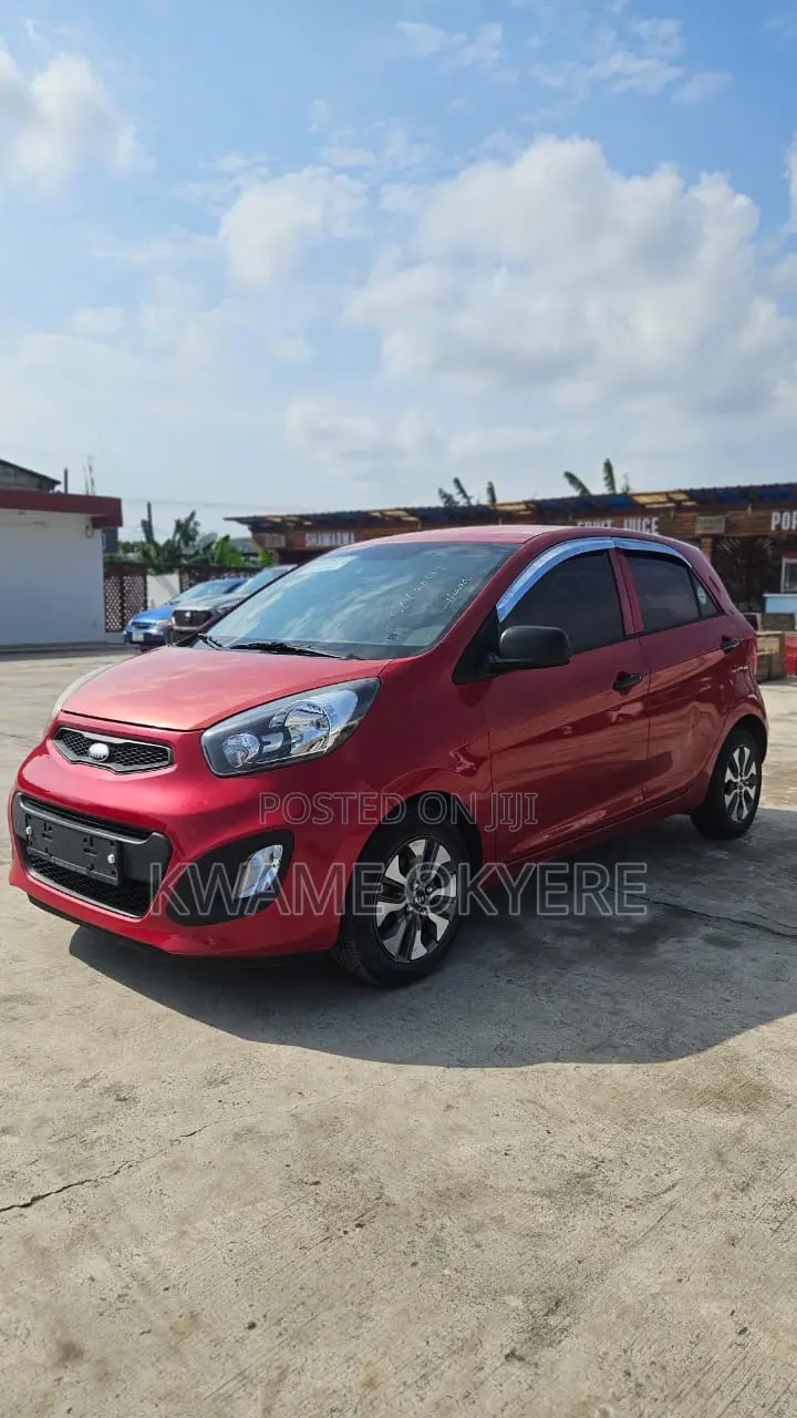 Kia Morning 2015 Red