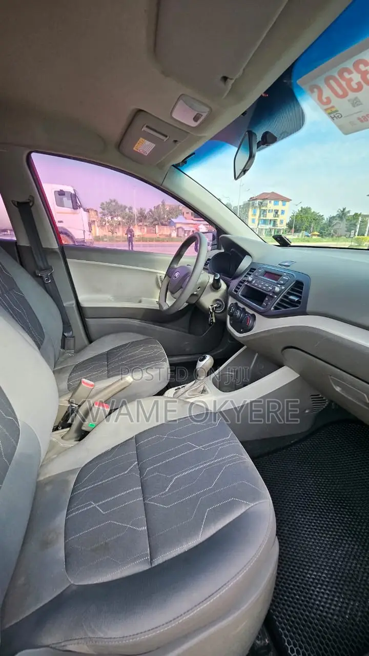 Kia Morning 2015 Red