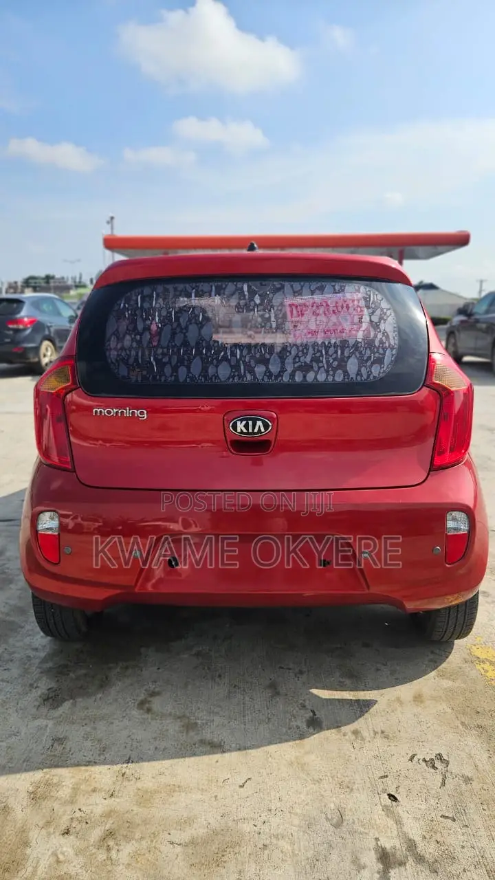 Kia Morning 2015 Red