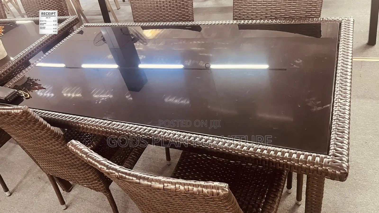 Outdoor/ Garden 4 Seater Dining Table Set