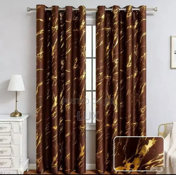 2-piece Window Curtain Set – Elegant Stylish Home Décor