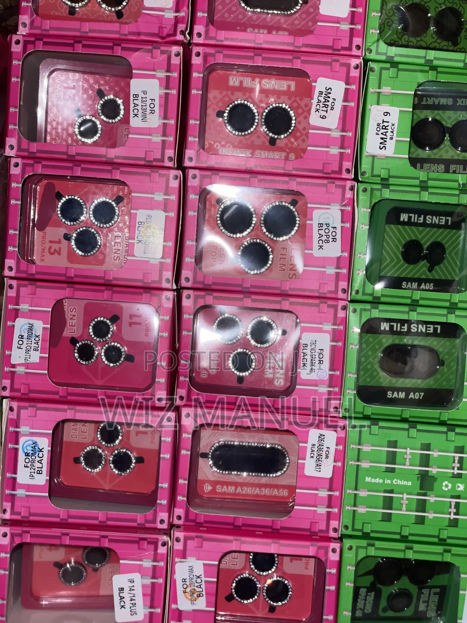 Diamond Lens And Cd Camera Lens For All Phones (Wholesale And Retail)
