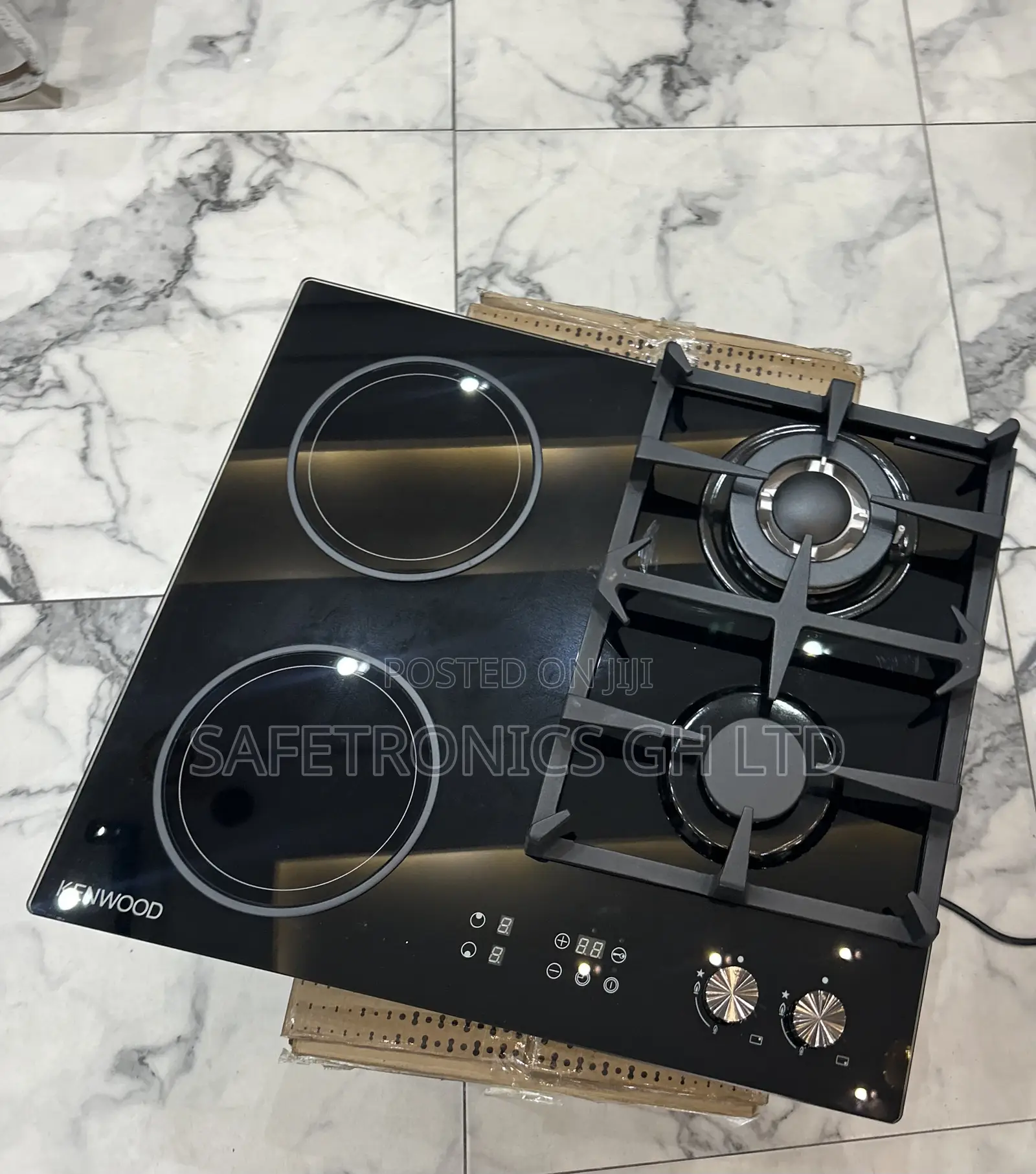 Ultra Good Kenwood 60cm 2+2 Inbuilt Cooker – 2 Gas Burners 2 Electric