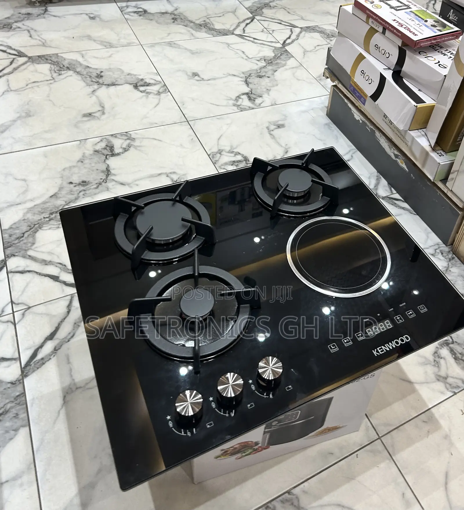 Newest Update Kenwood 60cm 2+2 Inbuilt Cooker 2 Gas Burners