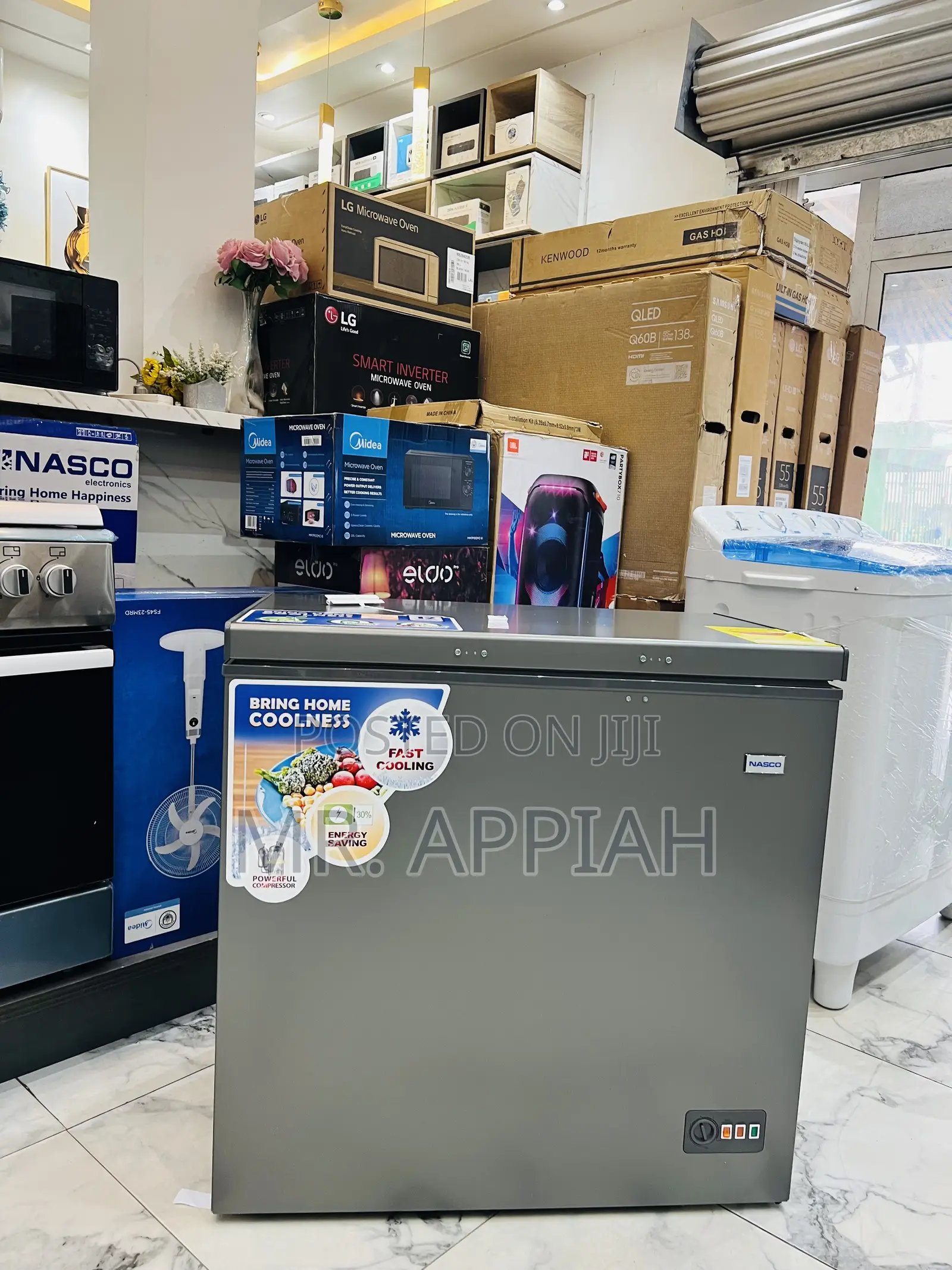 Super Quality Nasco Nas-230sk Single Door Chest Freezer 