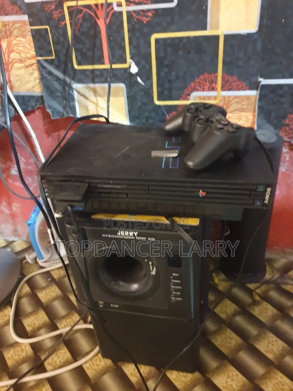 Ps2 Game Console for Sale With Games With One Game Pad
