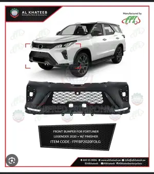 Fortuner 2022,2023,2024 Front Bumper Complete