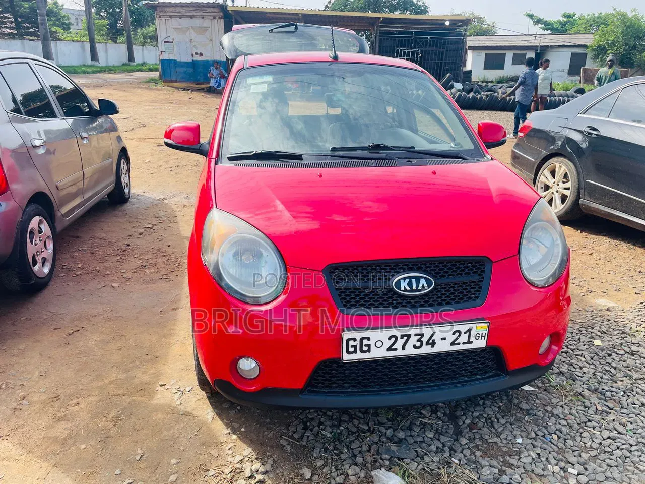 Kia Morning 2010 Red