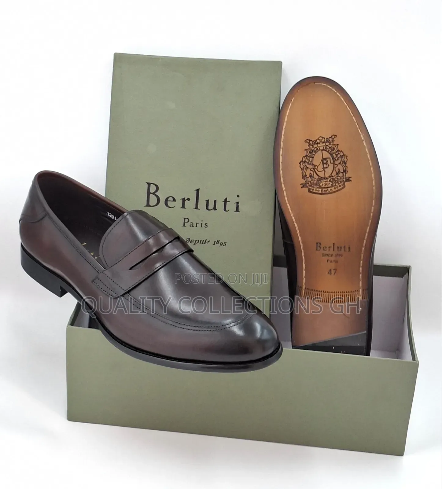 Authentic Leather Shoe in Big Sizes