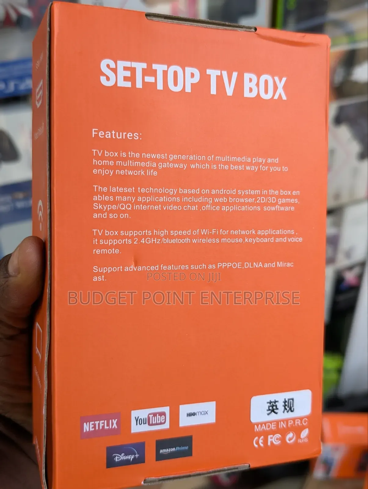 D9 Pro Ultra Hd Smart Android Tv Box 8/128 Gb.