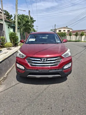 Hyundai Santa Fe 2014 Red