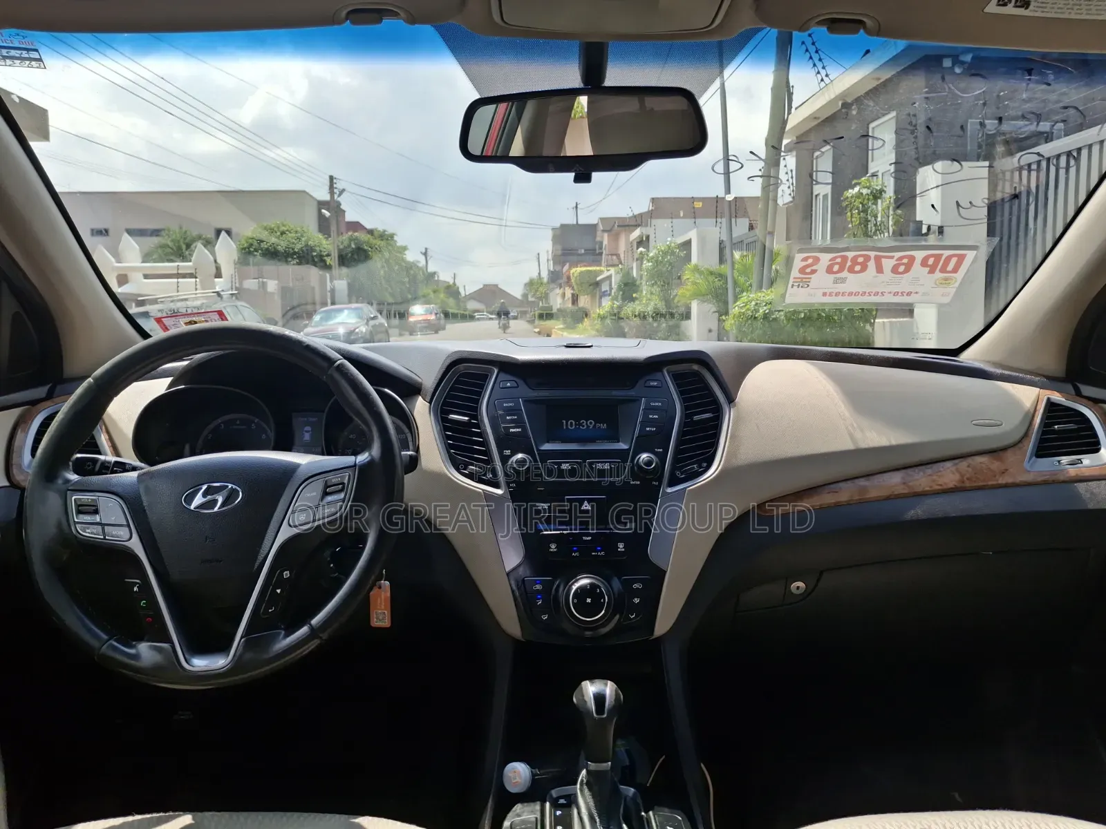 Hyundai Santa Fe 2014 Red