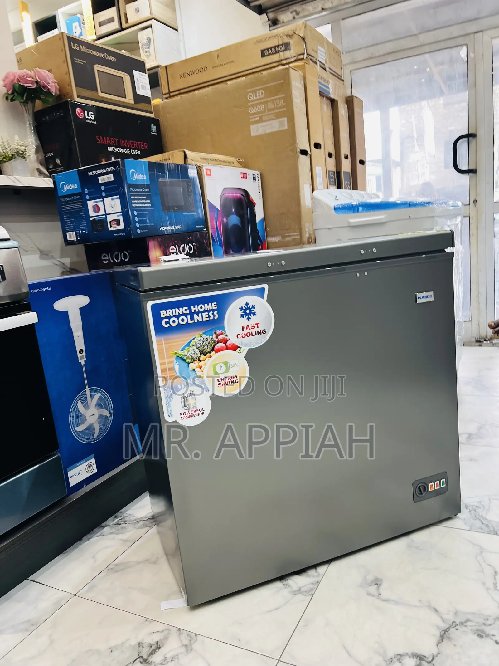 Super Affordable Nasco Nas-230sk 198l Electric Chest Freezer 