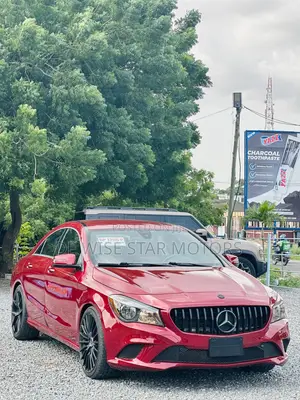 Mercedes-Benz CLA-Class CLA 250 4MATIC Sedan 2015 Red