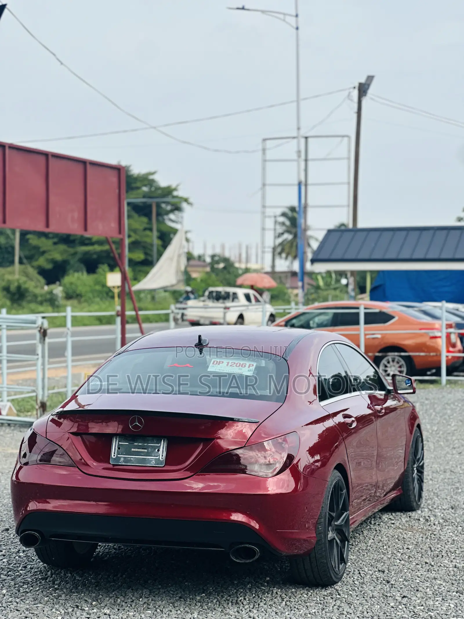 Mercedes-Benz CLA-Class CLA 250 4MATIC Sedan 2015 Red